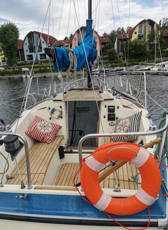Ubytovani Na Jachte Hotel Lipno nad Vltavou Kültér fotó